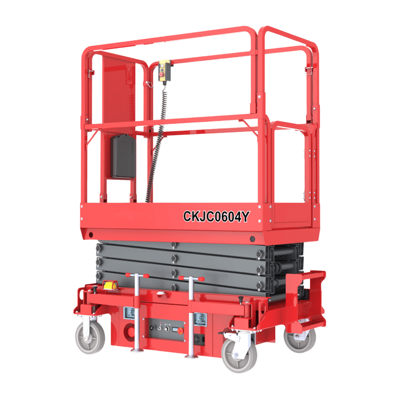 CKJC0503Y CKJC0604Y CKJC0705Y CKJC0806Y CKJC1008Y CKJC1210Y CKJC1412Y CKJC1614Y Plataforma elevadora de tijera semieléctrica